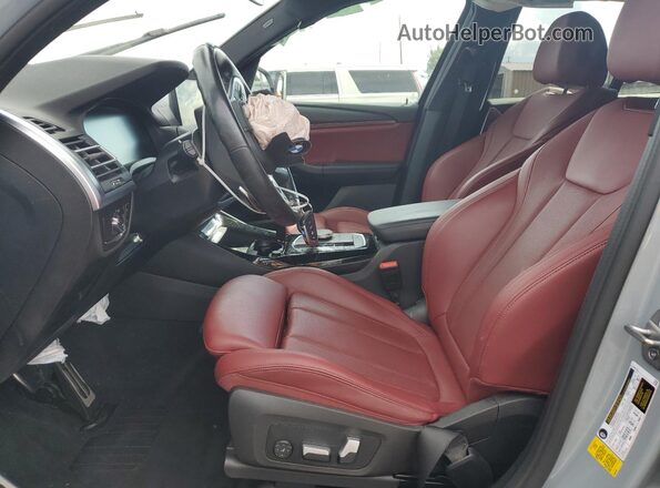 5UX43DP00P9R73065 2023 BMW X3 Серый Вид салона спереди