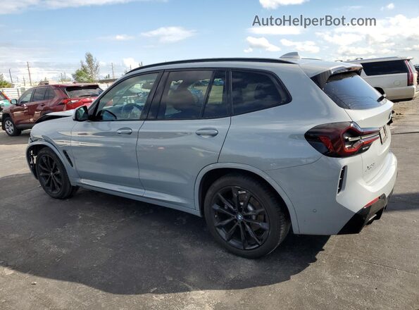 5UX43DP00P9R73065 2023 BMW X3 Серый Задняя левая четверть