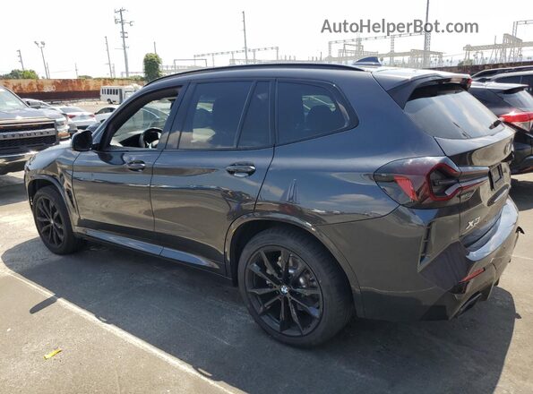 5UX43DP00R9X32626 2024 BMW X3 Gray Rear left