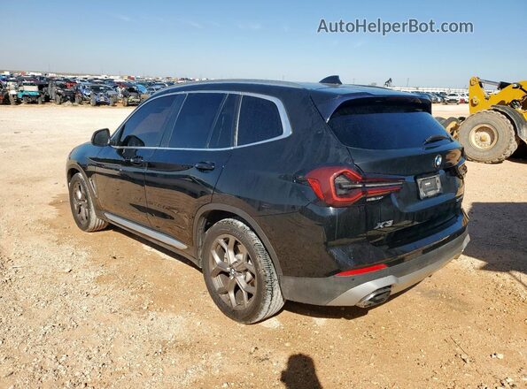 5UX43DP01N9J60119 2022 BMW X3 Black Rear left