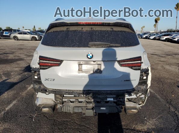 5UX43DP01P9P15976 2023 BMW X3 Gray Rear view