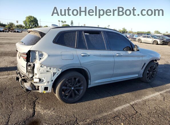 5UX43DP01P9P15976 2023 BMW X3 Gray Rear right