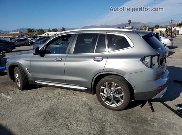 5UX43DP01R9T51108 2024 BMW X3 Gray Rear left