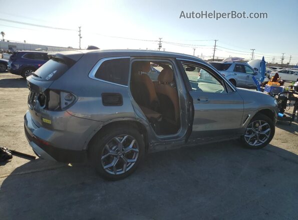 5UX43DP01R9T51108 2024 BMW X3 Gray Rear right