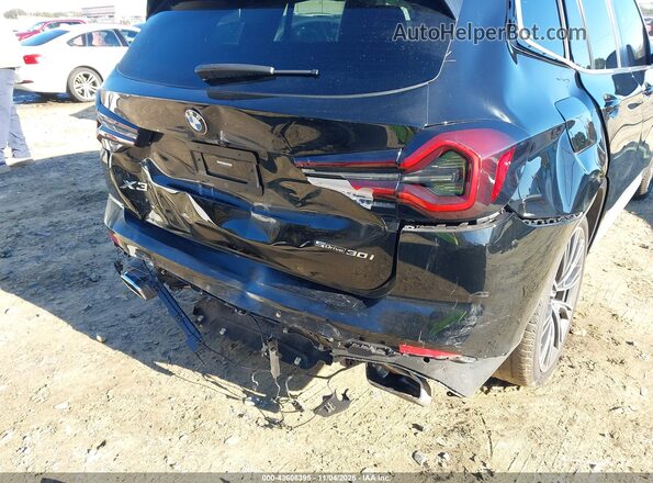 5UX43DP02N9J67581 2022 BMW X3 Black 