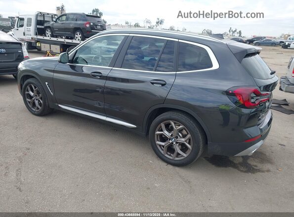 5UX43DP04P9N93663 2023 BMW X3 Gray უკანა მარცხენა