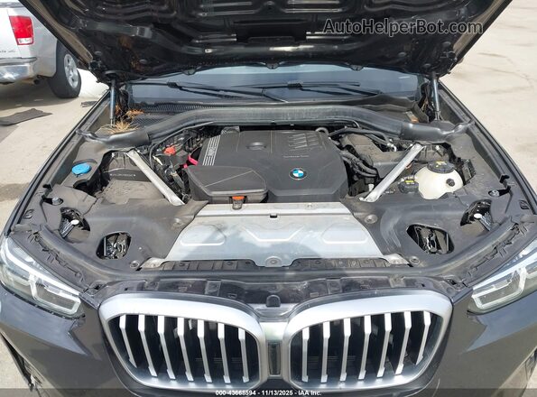 5UX43DP04P9N93663 2023 BMW X3 Gray უკანა ხედი