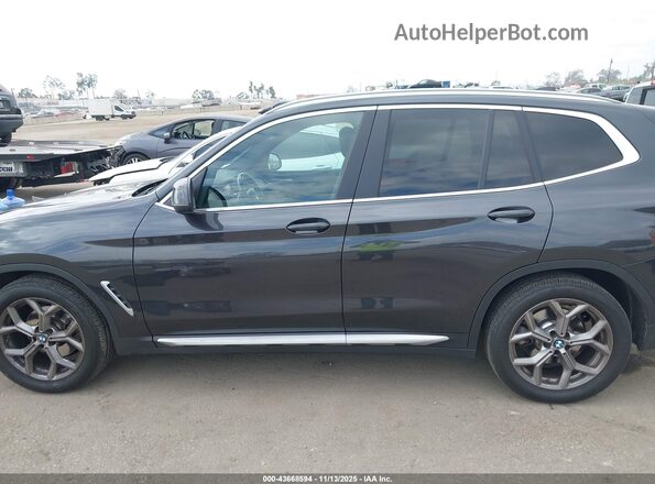 5UX43DP04P9N93663 2023 BMW X3 Gray სალონის 360-გრადუსიანი ხედი