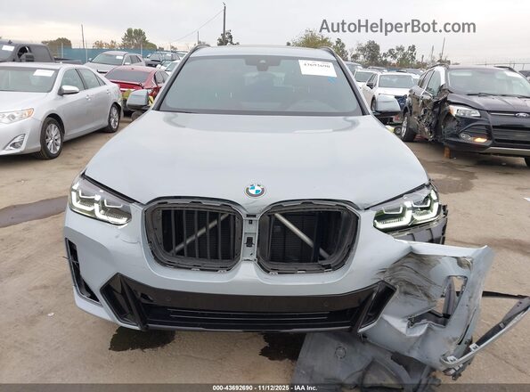 5UX43DP05R9W60130 2024 BMW X3 Gray Widok zestawu wskaźników