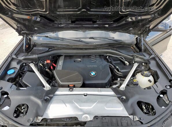 5UX43DP07N9L19290 2022 BMW X3 Black Widok wnętrza z tyłu