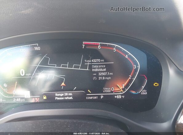 5UX43DP08R9U64053 2024 BMW X3 Blue 