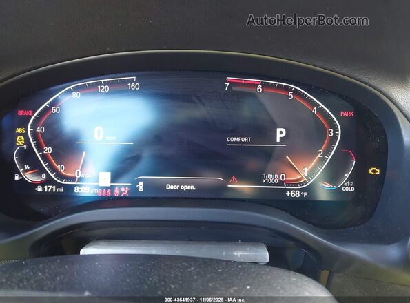 5UX43DP09N9J02131 2022 BMW X3 Black Widok tylnych siedzeń