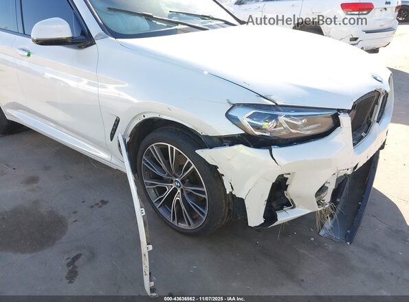 5UX43DP09N9K81688 2022 BMW X3 White Vista frontal