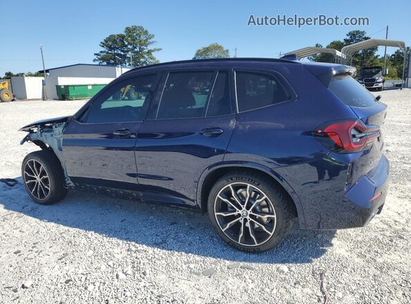 5UX43DP09P9S04953 2023 BMW X3 Blue Задня ліва чверть