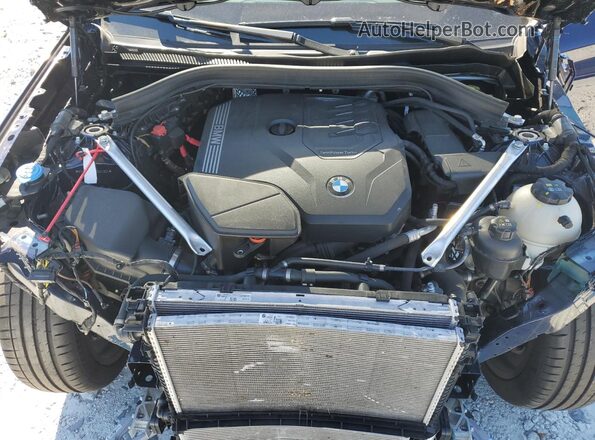 5UX43DP09P9S04953 2023 BMW X3 Blue Вид підкапотного простору