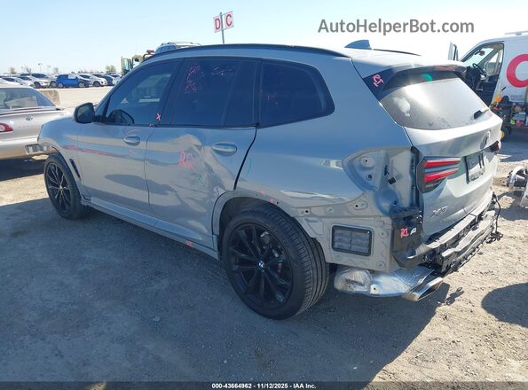 5UX43DP0XN9L09255 2022 BMW X3 Gray Задня ліва чверть