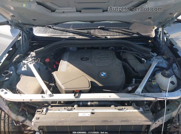 5UX43DP0XN9L09255 2022 BMW X3 Gray Вид ззаду
