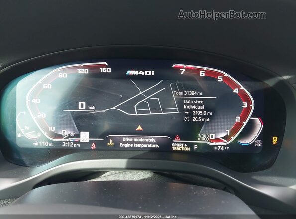 5UX43DT05N9L84015 2022 BMW X4 Dark Blue Հետևի նստատեղերի տեսք