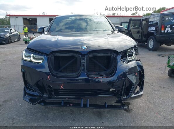 5UX43DT05N9L84015 2022 BMW X4 Dark Blue Սարքավորումների վահանակի տեսք