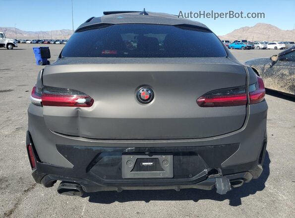 5UX43DT05P9P82134 2023 BMW X4 Brown Vista trasera
