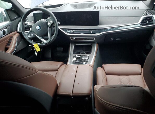 5UX43EU00S9X01618 2025 BMW X5 Blue წინა პანელის ხედი