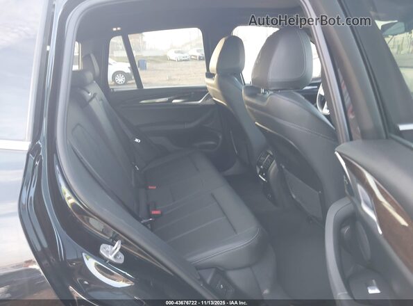 5UX53DP01P9R33873 2023 BMW X3 Black Widok naklejki z numerem VIN