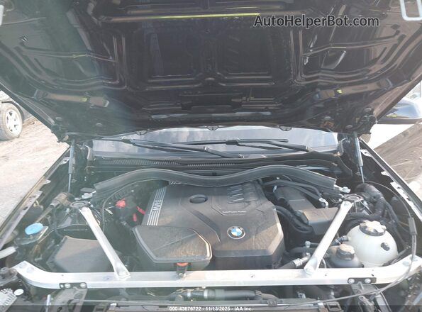 5UX53DP01P9R33873 2023 BMW X3 Black Widok z tyłu