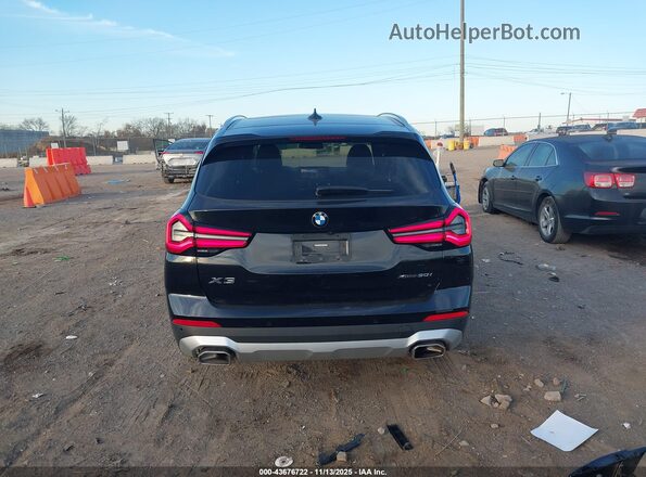 5UX53DP01P9R33873 2023 BMW X3 Black 