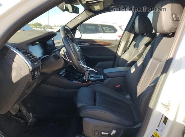 5UX53DP01P9T28655 2023 BMW X3 White Vista interior delantera