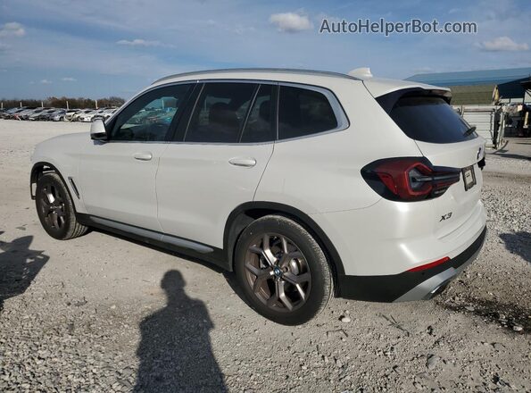 5UX53DP02N9L16107 2022 BMW X3 White Задня ліва чверть