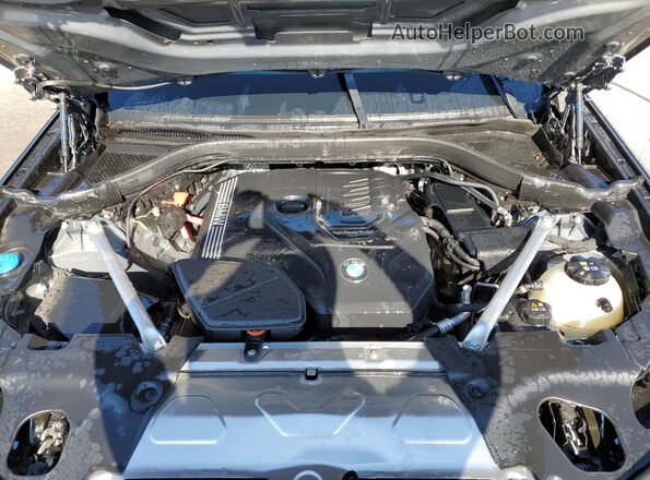 5UX53DP02P9R98375 2023 BMW X3 Silver Widok komory silnika