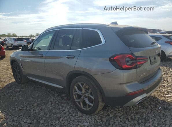 5UX53DP02R9V19648 2024 BMW X3 Серый Задняя левая четверть