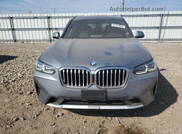 5UX53DP02R9V19648 2024 BMW X3 Серый Вид спереди