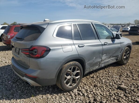 5UX53DP02R9V19648 2024 BMW X3 Серый Задняя правая четверть