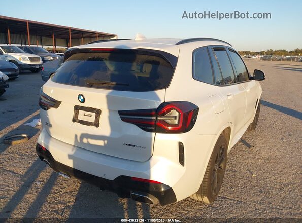 5UX53DP03N9M67828 2022 BMW X3 White Tył prawy