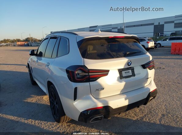 5UX53DP03N9M67828 2022 BMW X3 White Tył lewy
