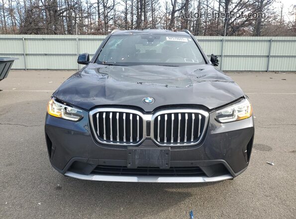 5UX53DP04P9S18859 2023 BMW X3 Gray წინა ხედი