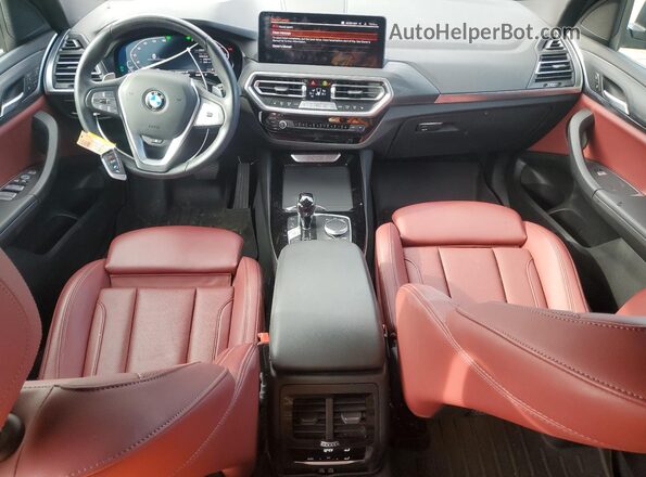 5UX53DP04P9S18859 2023 BMW X3 Gray წინა პანელის ხედი