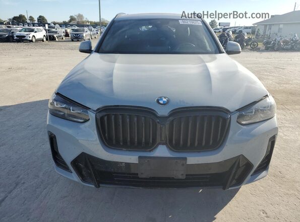 5UX53DP04P9S61419 2023 BMW X3 Gray Front view