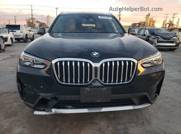 5UX53DP06N9J18064 2022 BMW X3 Black Vista frontal