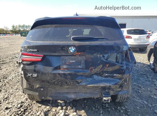 5UX53DP06N9L69473 2022 BMW X3 Black Rear view