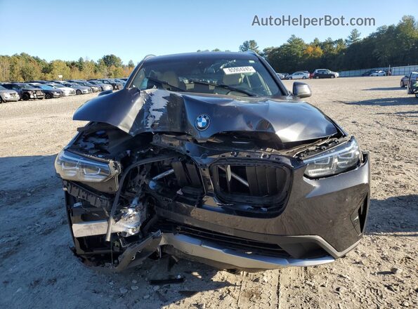 5UX53DP06N9N28721 2022 BMW X3 Gray Вид спереду