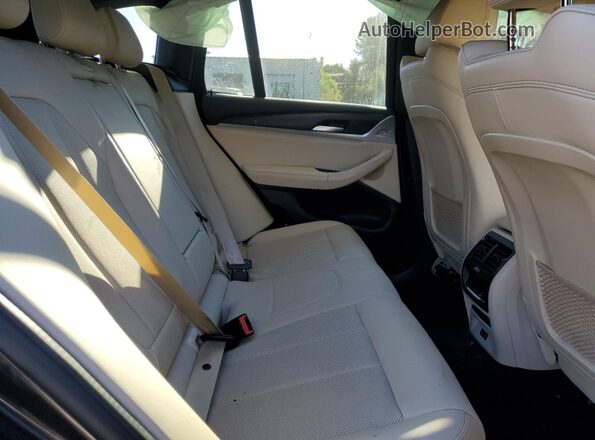 5UX53DP06N9N28721 2022 BMW X3 Gray Вид задньої частини салону