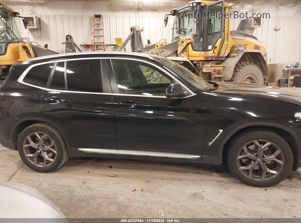5UX53DP07N9M55505 2022 BMW X3 Black Vista interior trasera