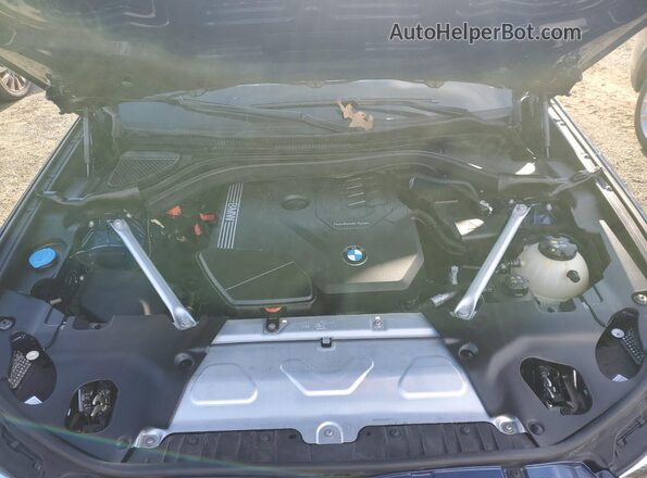 5UX53DP07P9R11926 2023 BMW X3 Blue ძრავის განყოფილების ხედი