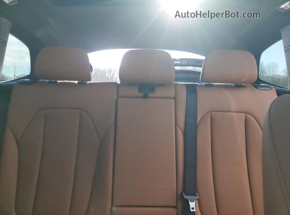 5UX53DP07P9R11926 2023 BMW X3 Blue უკანა სავარძლების ხედი