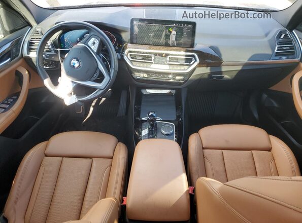 5UX53DP07P9R11926 2023 BMW X3 Blue წინა პანელის ხედი