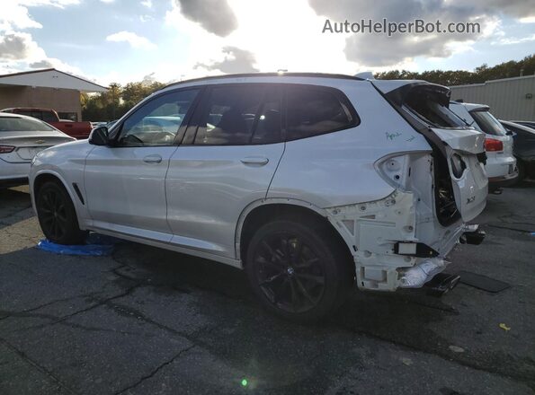 5UX53DP07R9U64193 2024 BMW X3 White Trasero izquierdo