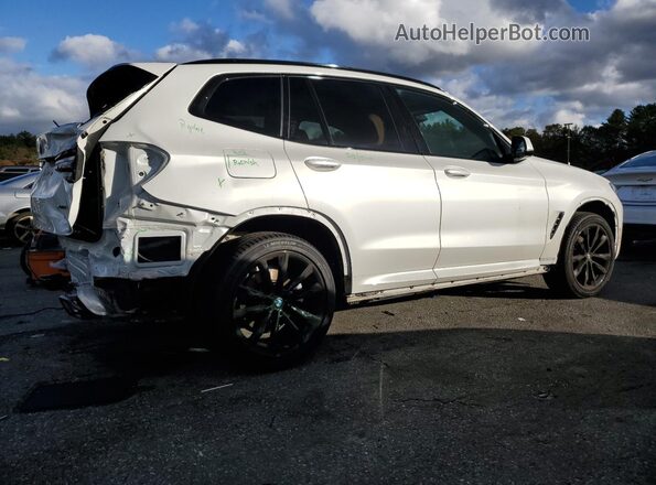 5UX53DP07R9U64193 2024 BMW X3 White Trasero derecho