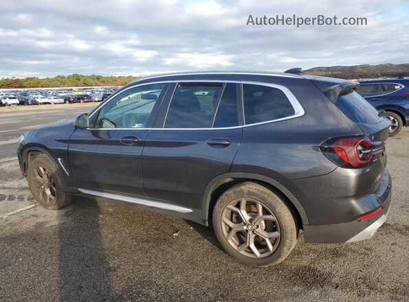 5UX53DP07R9W18255 2024 BMW X3 Black Задня ліва чверть